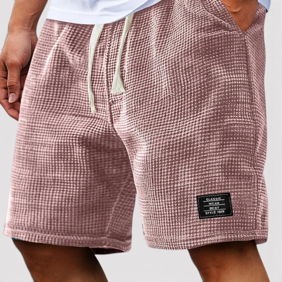 ERKO 通気性抜群のワッフルショートパンツ