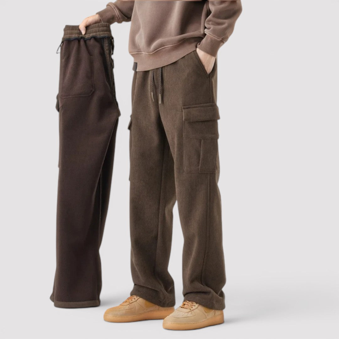GERRIT コーデュロイのカーゴパンツ