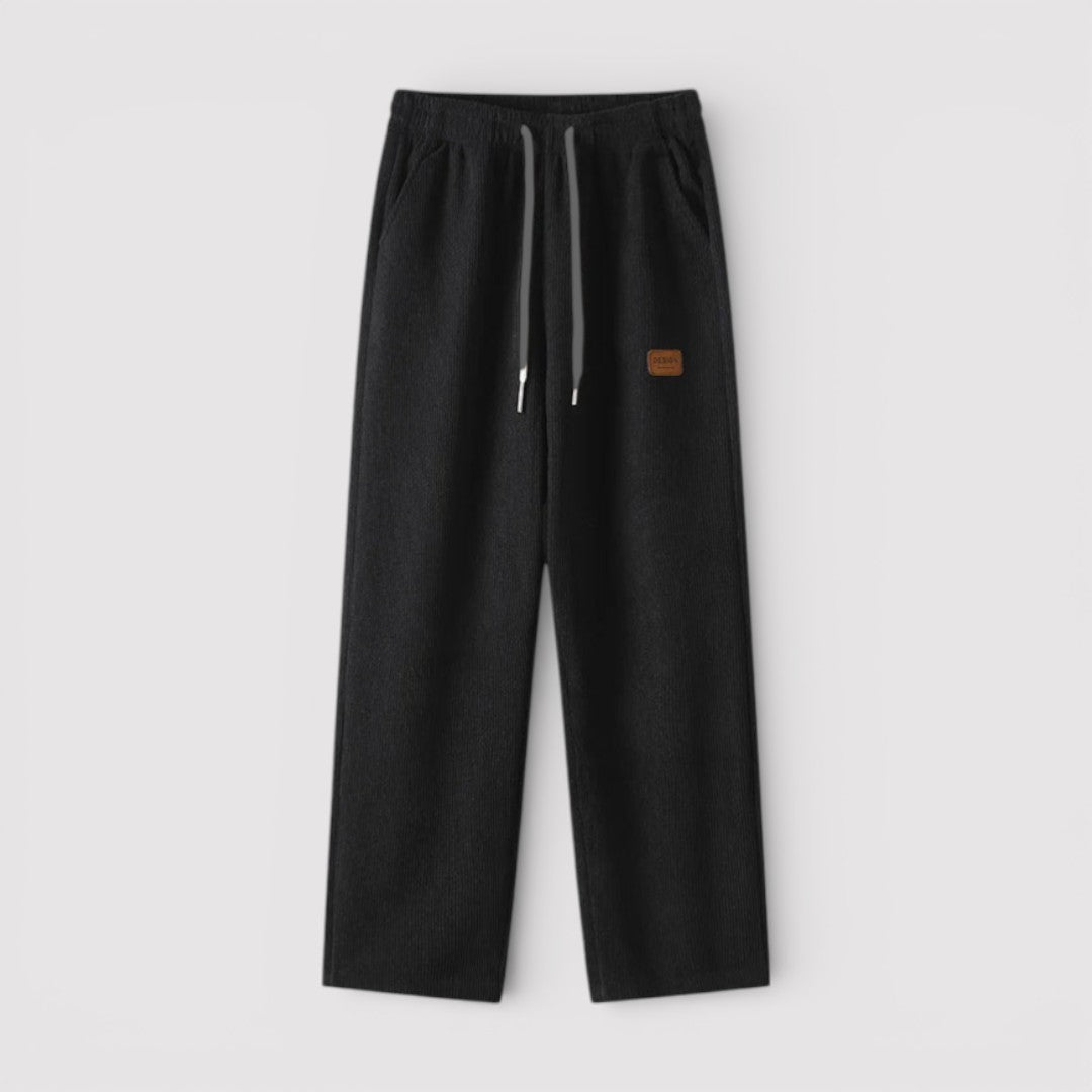 AZAEL 快適なコーデュロイのスウェットパンツ