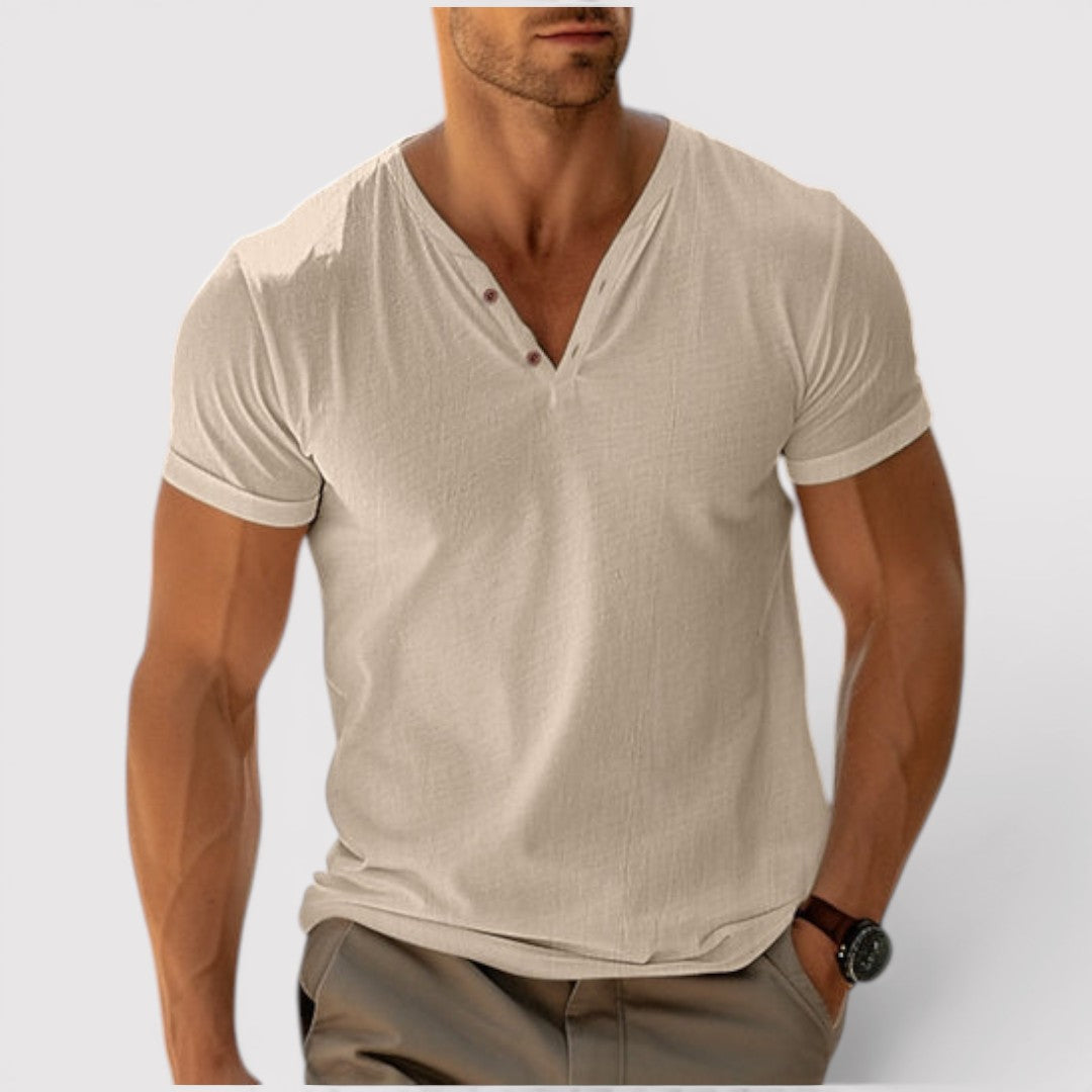 EWALD 軽量VネックTシャツ