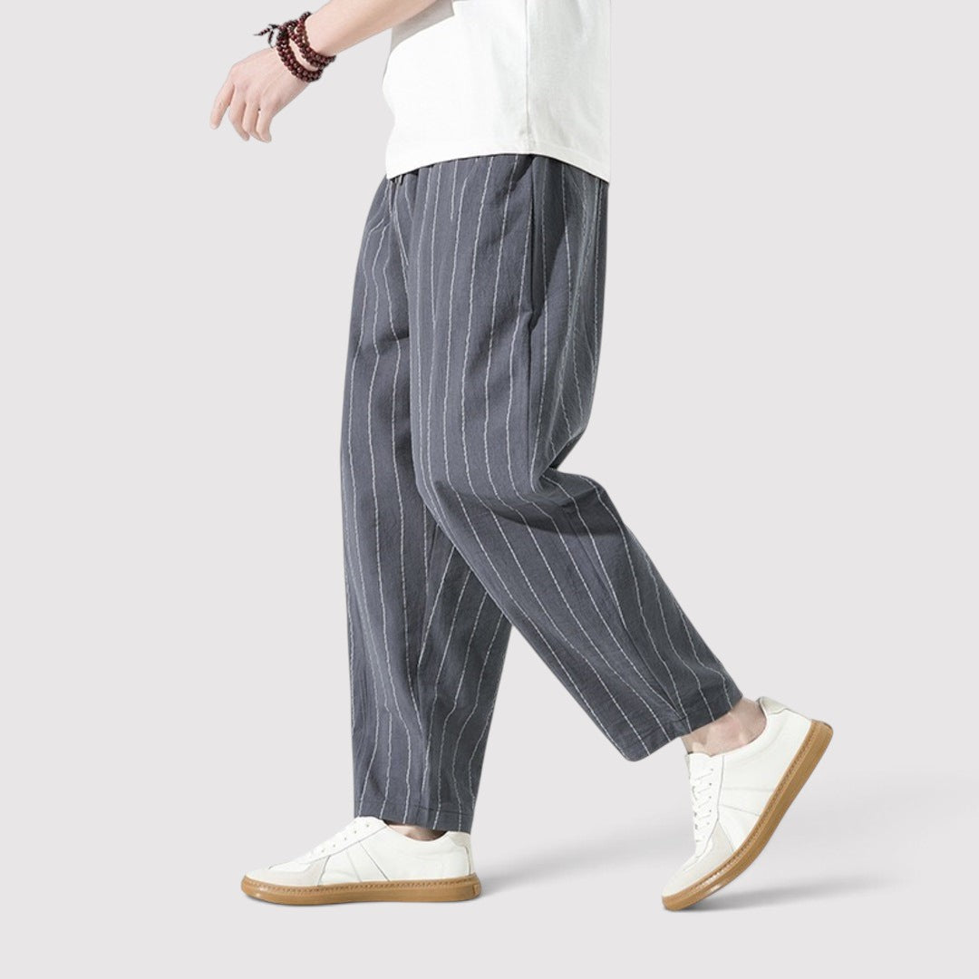 ALVE 通気性抜群のストライプパンツ