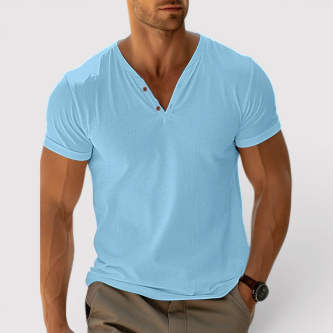EWALD 軽量VネックTシャツ