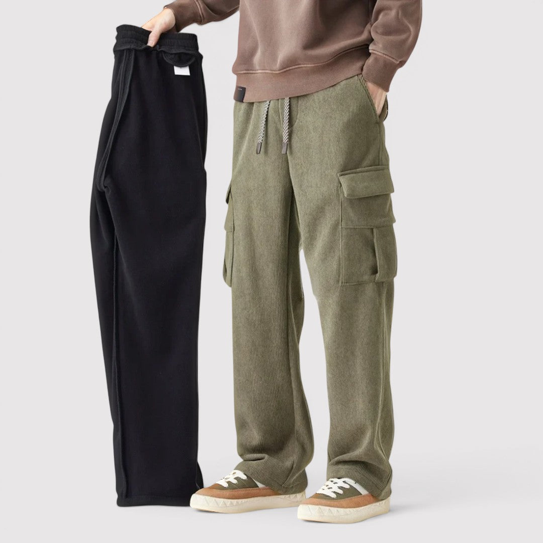 REMCO コーデュロイのカーゴパンツ