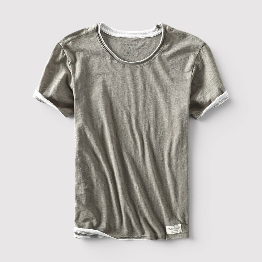ARMIN 通気性抜群のクルーネックTシャツ