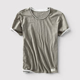 ARMIN 通気性抜群のクルーネックTシャツ