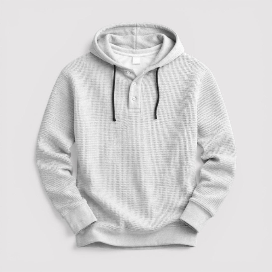 STANTON ワッフルニットのフーディ