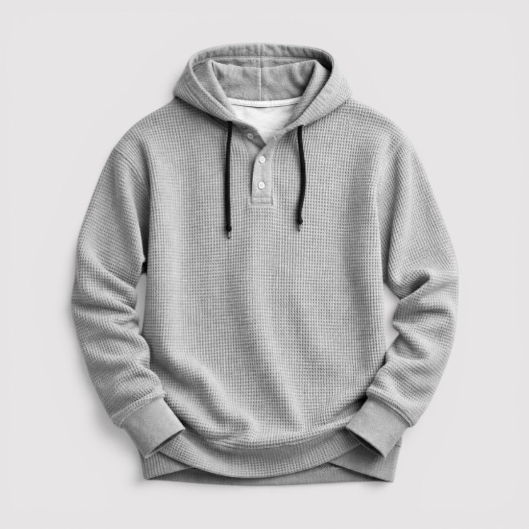 STANTON ワッフルニットのフーディ