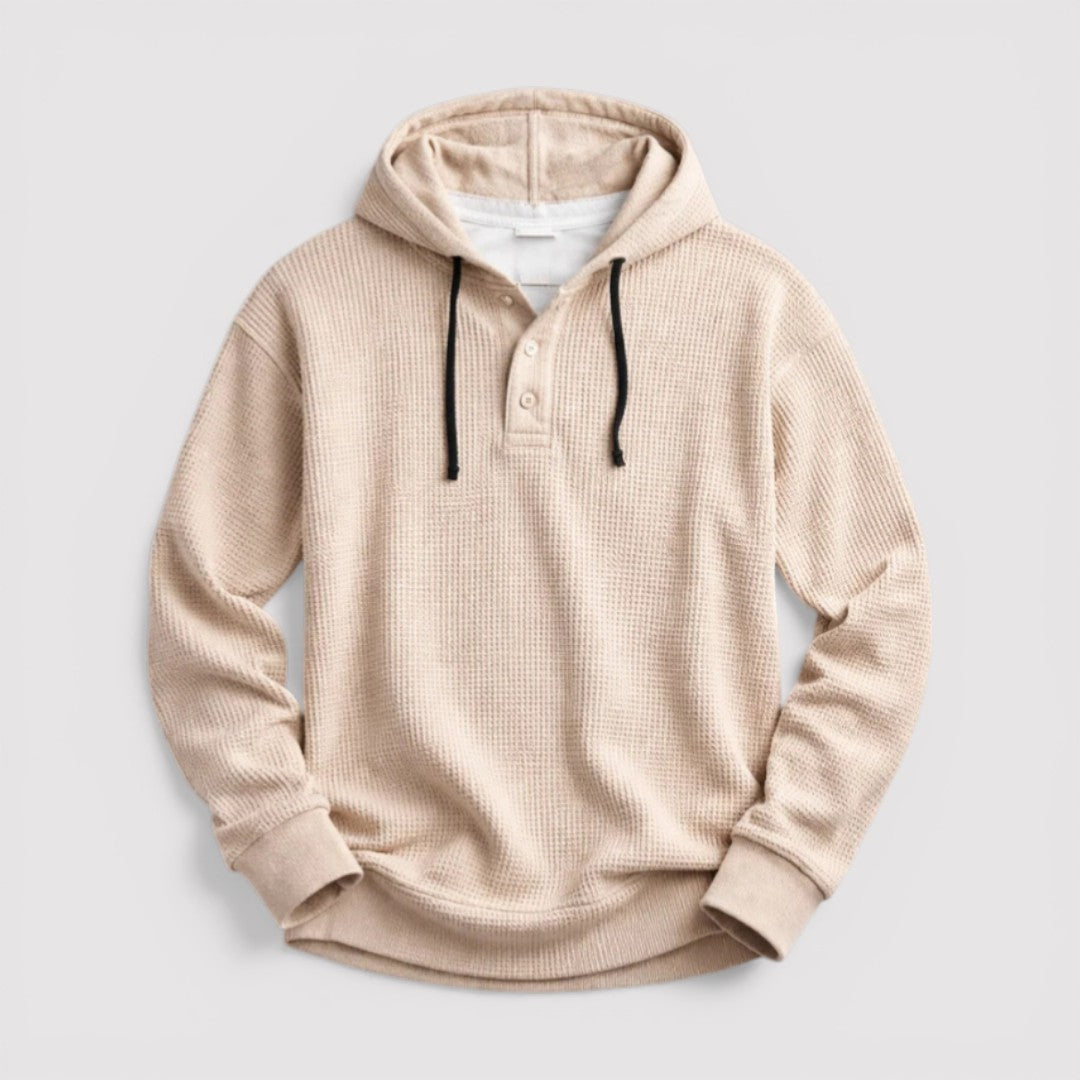 STANTON ワッフルニットのフーディ