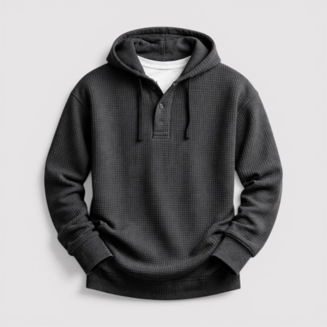 STANTON ワッフルニットのフーディ