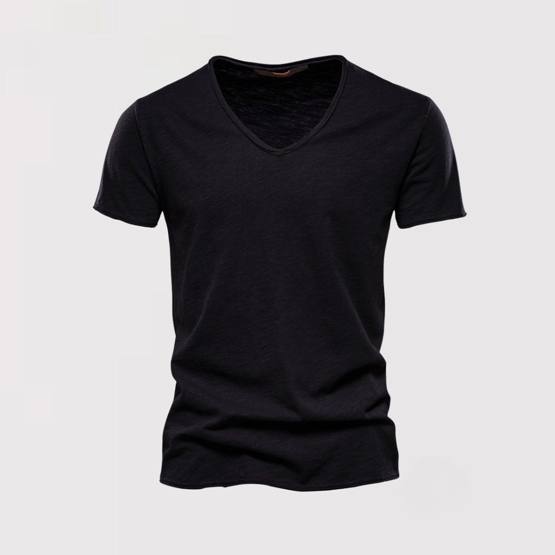 KAYLUM 通気性の良いコットンTシャツ (1+1)