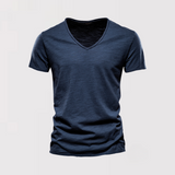 KAYLUM 通気性の良いコットンTシャツ (1+1)