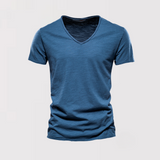 KAYLUM 通気性の良いコットンTシャツ (1+1)