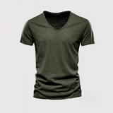 KAYLUM 通気性の良いコットンTシャツ (1+1)