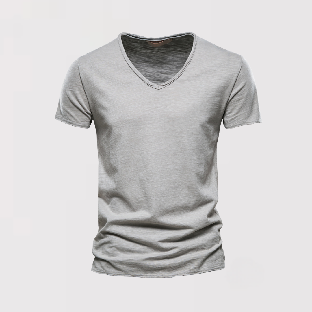 KAYLUM 通気性の良いコットンTシャツ (1+1)