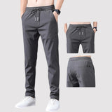 ROENO ストレッチテーパードパンツ