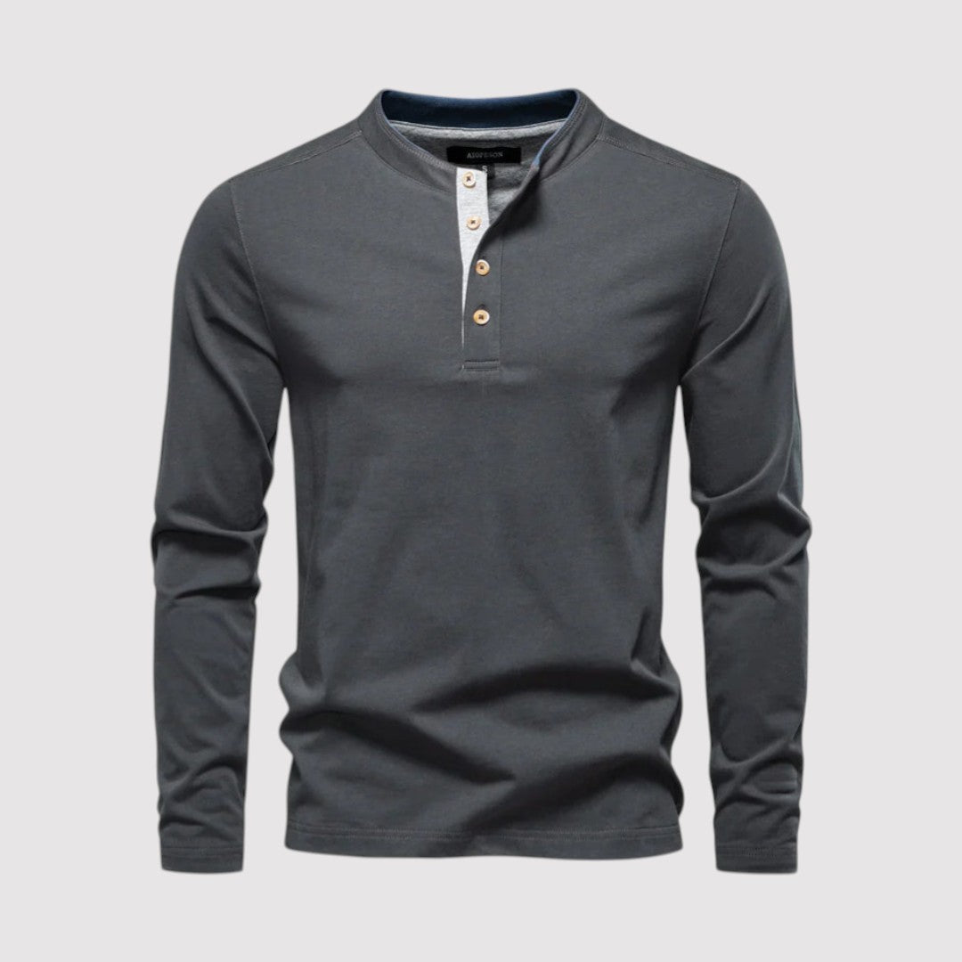 SIMEON 通気性のある長袖Tシャツ