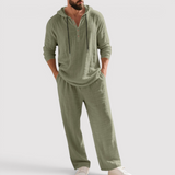 CALVOR 着心地の良いスウェットシャツとパンツのセット