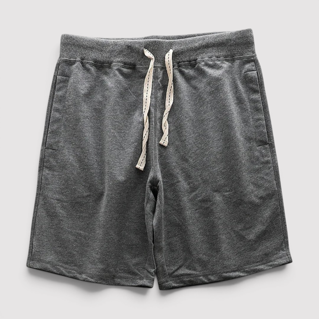 RIBO 通気性抜群のコットンショートパンツ