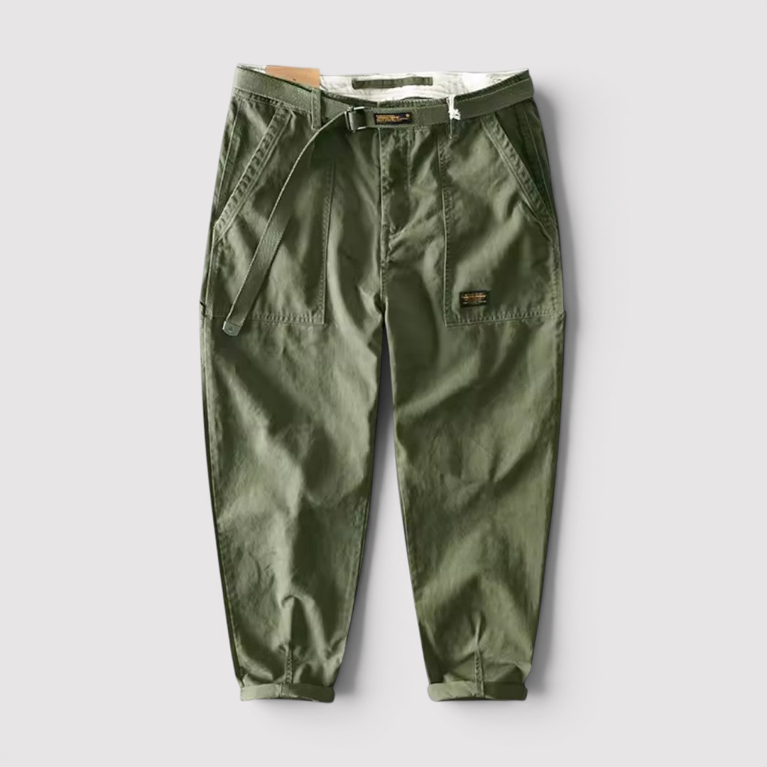 TENO ストレッチテーパードパンツ